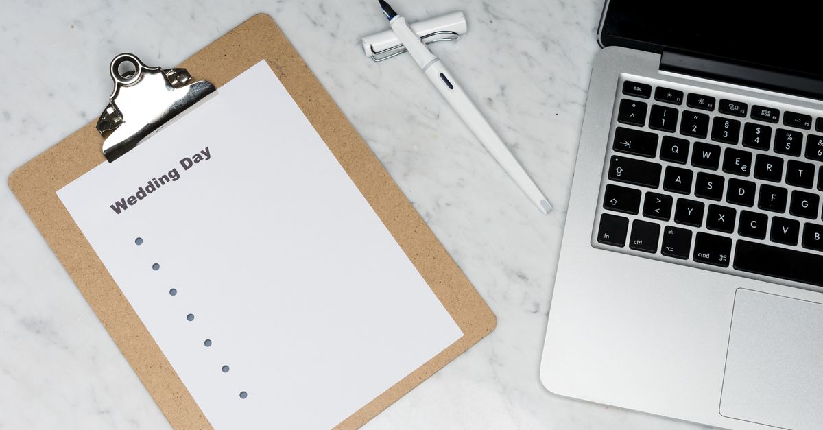 Checklist chuẩn bị đám cưới từ A–Z (timeline 6 tháng)
